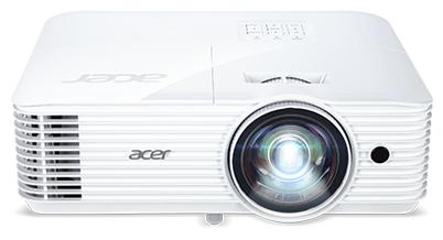 Проектор Acer projector S1286H, DLP 3D, XGA, 3500lm, 20000/1, HMDI, short throw 0.6, 2.7kg
