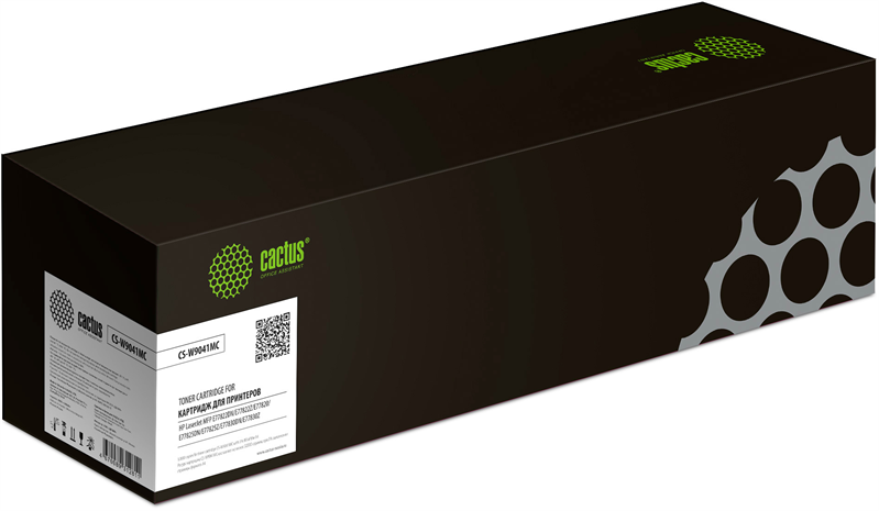 Картридж лазерный Cactus CS-W9041MC W9041MC голубой (32000стр.) для HP LJ Managed MFP E77822DN/E77822Z/E77825DN Картридж лазерный Cactus CS-W9041MC W9041MC голубой (32000стр.) для HP LJ Managed MFP E77822DN/E77822Z/E77825DN