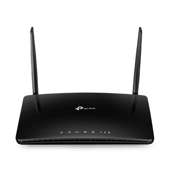  TP-Link Archer MR500, AC1200 Гигабитный Wi-Fi роутер с модемом 300 Мбит/с, Wi-Fi: до 300 Мбит/с на 2,4 ГГц + до 867 Мбит/с на 5 ГГц; 2 антенны, 3 гигабитных порта LAN, 1 гигабитный порт WAN/LAN