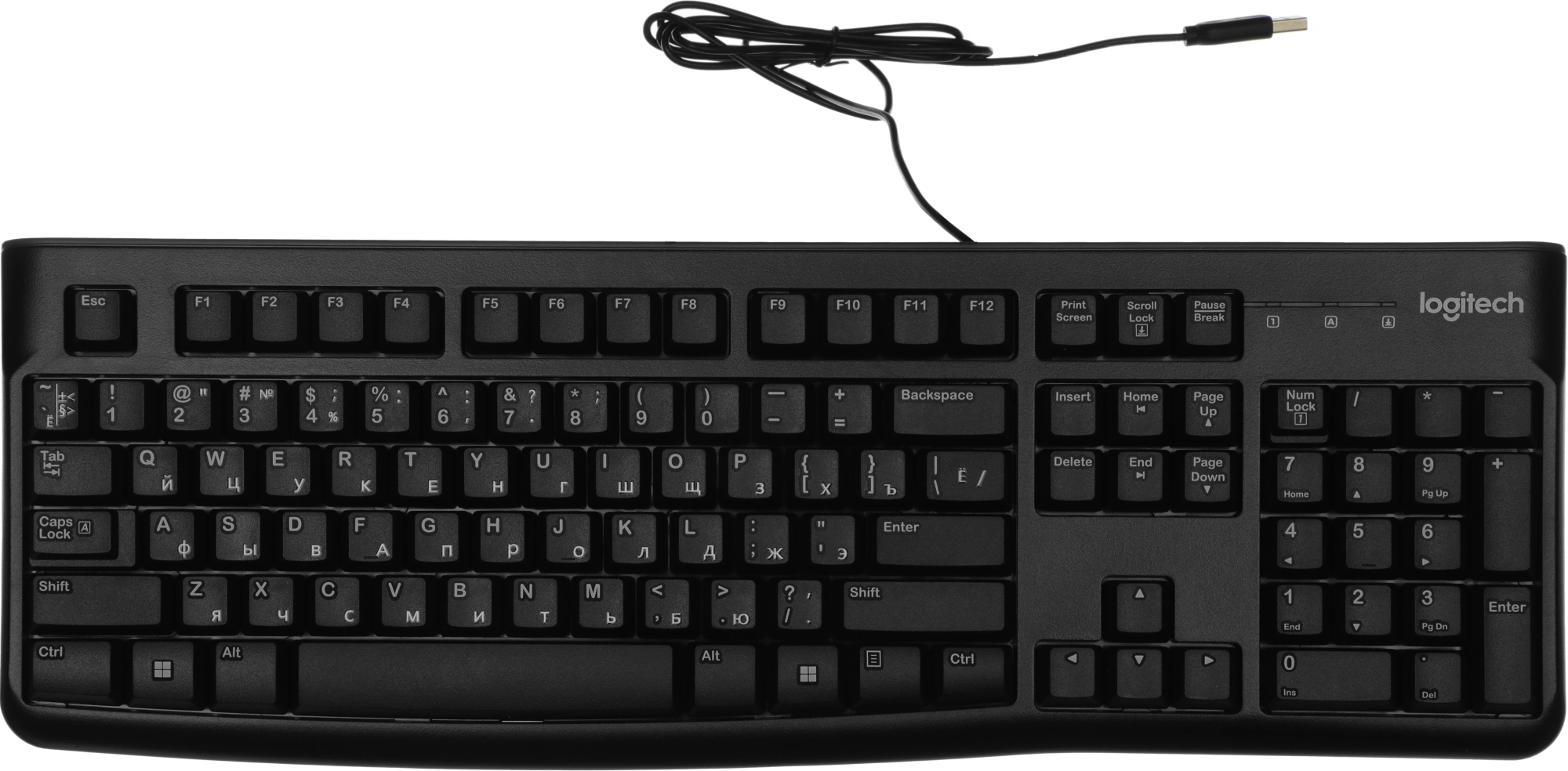 Комплект клавиатура и мышь LogitechDesktop MK120 (920-002561) клавиатура K120 черная, 104 клавиши с защитой от воды |920-002589| Клавиатура K120, мышь M100, цвет черный, USB, RTL Комплект клавиатура и мышь LogitechDesktop MK120 (920-002561) клавиатура K120 черная, 104 клавиши с защитой от воды |920-002589| Клавиатура K120, мышь M100, цвет черный, USB, RTL