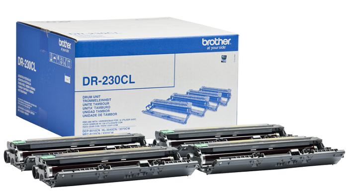  Brother DR-230CL Фотобарабан для HL-3040CN/DCP-9010СN/MFC-9120СN (15000 стр., комплект 4 шт.)