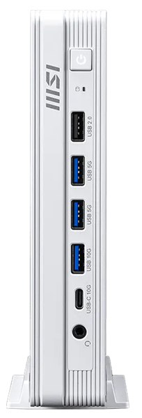 Персональный компьютер MSI Pro DP10 A14MG Mini Core i5-13500 (2.5GHz), 8Gb(8*1) DDR5 SO-DIMM, 512GB SSD M.2, Intel Graphics, noDVD, WiFi, BT, 120W, noOS, 1y war-ty, White