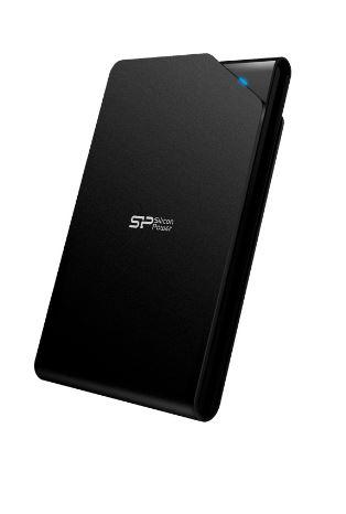 Внешний жесткий диск Portable Hard Disk Silicon Power Stream S03 1Tb, USB 3.2, Black