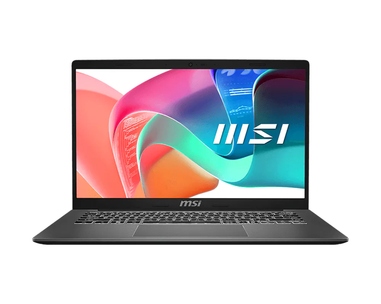 Ноутбук MSI Modern 14 F1MG-1036RUY Core 5 120U 14 FHD (1920 x 1080) IPS-Level 60Hz, DDR4 16GB (8GB2),512GB SSD,Intel Graphics,backlight,46.8Wh,1.5kg,1y,Win11Pro,Platinum Gray