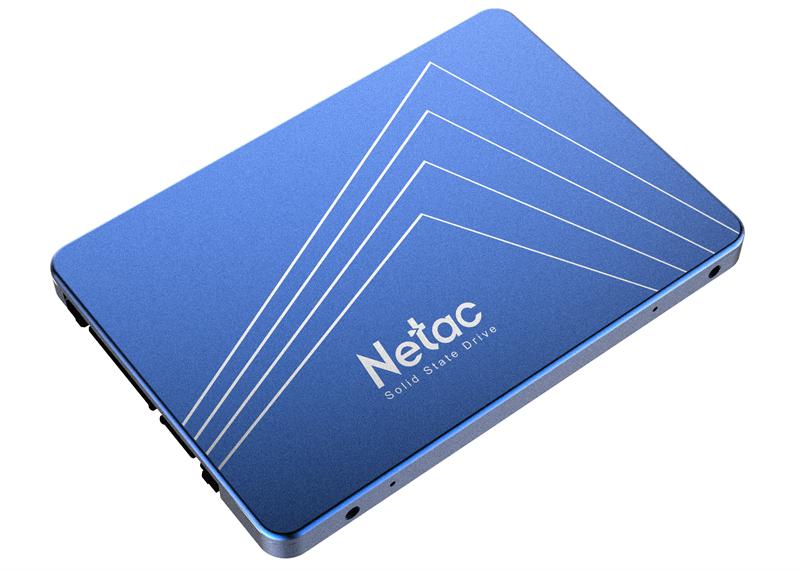 Ssd накопитель Netac SSD N535S 60GB 2.5 SATAIII 3D NAND, 7mm, R/W up to 400/200MB/s, TBW 35TB, 5y wty
