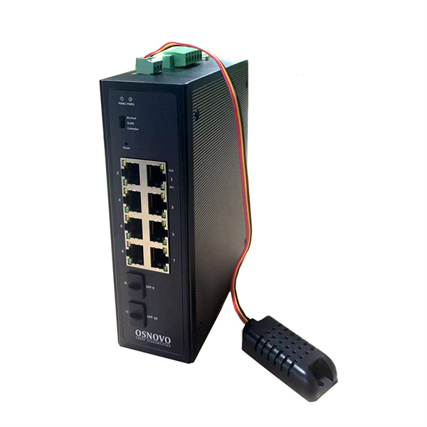 Промышленный Web-управляемый PoE коммутатор OSNOVO SW-80802-IM