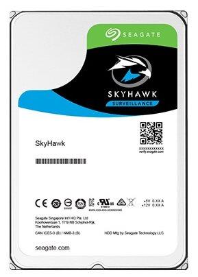 Жесткий диск HDD SATA Seagate 6Tb, ST6000VX001, SkyHawk Surveillance, 5400 rpm, 256Mb buffer, 1 year