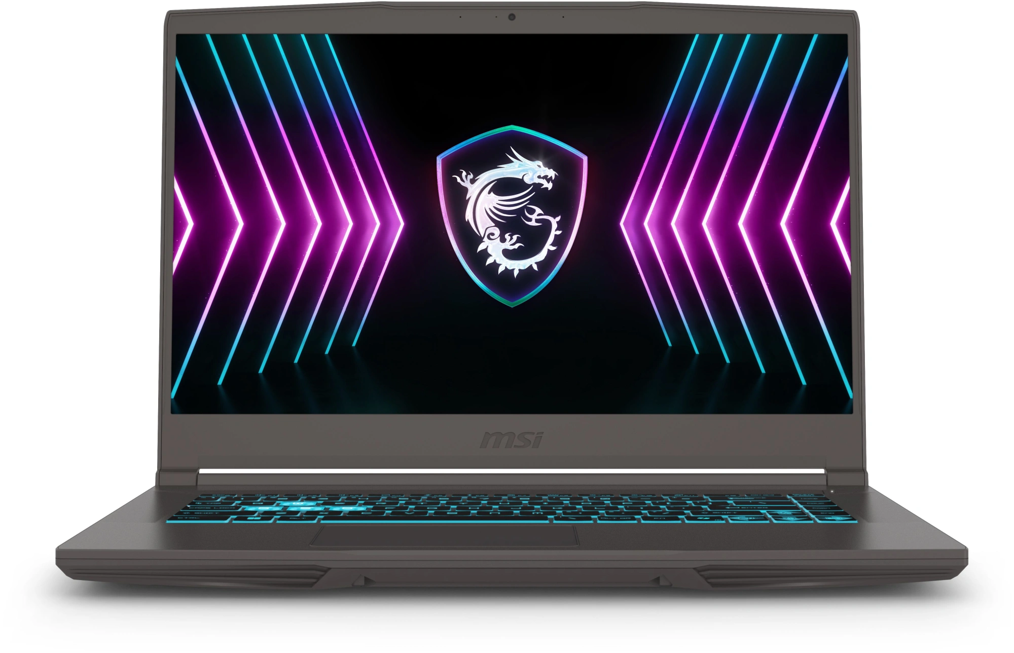 Ноутбук MSI Thin 15 B2RVE-3451XRU Intel Core 7 240H/16Gb (1*16 D4)/SSD512Gb/RTX4050 6Gb (45W)/15.6"/IPS/FHD/1920x1080/144Hz/NoOS/RJ-45/Grey/1.86kg