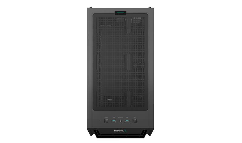 Корпус Deepcool CG560 без БП, боковое окно (закаленное стекло), 3xARGB LED 120мм вентилятора спереди и 1x140мм вентилятор сзади, черный, ATX