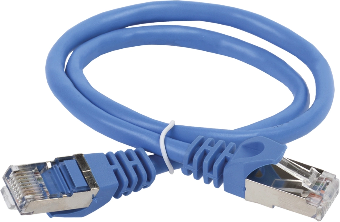 Патч-корд ITK PC03-C5EFL-1M F/FTP RJ-45 вил.-вилка RJ-45 кат.5E 1м синий LSZH Патч-корд ITK PC03-C5EFL-1M F/FTP RJ-45 вил.-вилка RJ-45 кат.5E 1м синий LSZH
