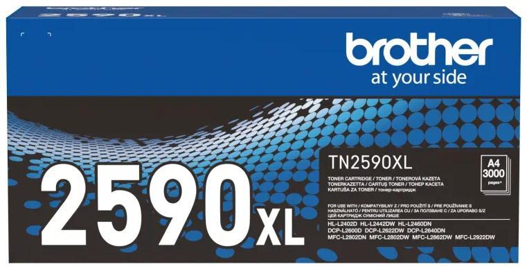 Тонер-картридж Brother TN-2590XL Картридж для Brother DCP-L2600/DCP-L2622/DCP-L2640/HL-L2402/HL-L2442/HL-L2460 (3 000 стр.) Тонер-картридж Brother TN-2590XL Картридж для Brother DCP-L2600/DCP-L2622/DCP-L2640/HL-L2402/HL-L2442/HL-L2460 (3 000 стр.)
