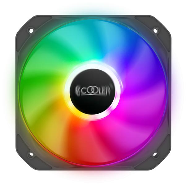 Кулер для процессора PCCooler GI-Paladin 400 ARGB S115X/1200/1700/AM4 (20 шт/кор, TDP 200W, 130mm PWM ARGB FAN, 4 тепловые трубки 6мм, 800-1600RPM, 18-28,6dBa)