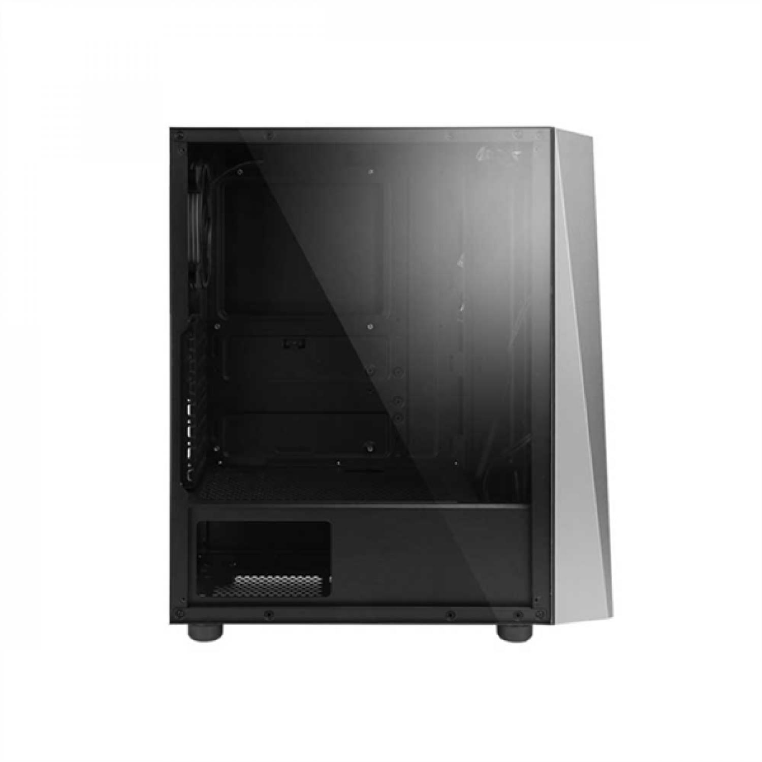 Корпус ZALMAN S4 Plus, ATX, BLACK, WINDOW, 2x3.5", 1x2.5", 2xUSB2.0, 1xUSB3.0, FRONT 2x120mm RGB, REAR 1x120mm RGB (незначительное повреждение коробки)