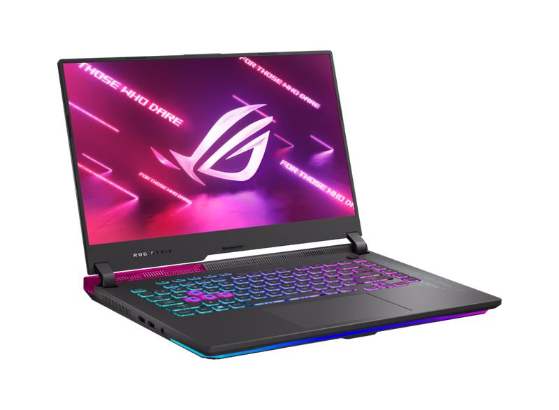 Ноутбук ROG Strix G15 G513RC-HN056  AMD Ryzen 7 6800H/16Gb/1TB SSD/15.6" FHD (1920x1080) IPS 144Ghz/ GeForce RTX 3050 4Gb/WiFi/BT/Cam/Backlit RUS Keyboard /DOS/2.3Kg/Eclipse Gray/