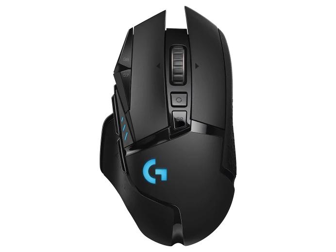 Мышь Logitech Gaming Mouse G502  Lightspeed, 100-25.600dpi, USB, black [910-005567]