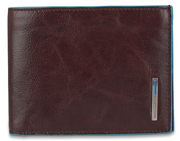Кошелек мужской Piquadro Blue Square PU257B2R/MO коричневый натур.кожа Кошелек мужской Piquadro Blue Square PU257B2R/MO коричневый натур.кожа