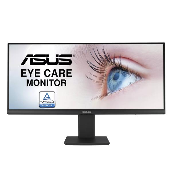 Монитор ASUS 29" VP299CL IPS 21:9 2560x1080, 1ms, 350cd/m2, 178°/178°, 100mln:1, HDMI, DP, USB-C, MM, 75Hz, HDR-10, FreeSync, GamePlus Tec., HAS, Swivel, Tilt, VESA, Black, 90LM06B3-B01370 3 years