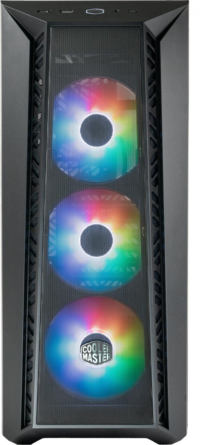 Корпус Cooler Master MasterBox 520Mesh USB3.0x1, USB3.1type Cx1, Audio, ARGB fanx3, front Mesh panel