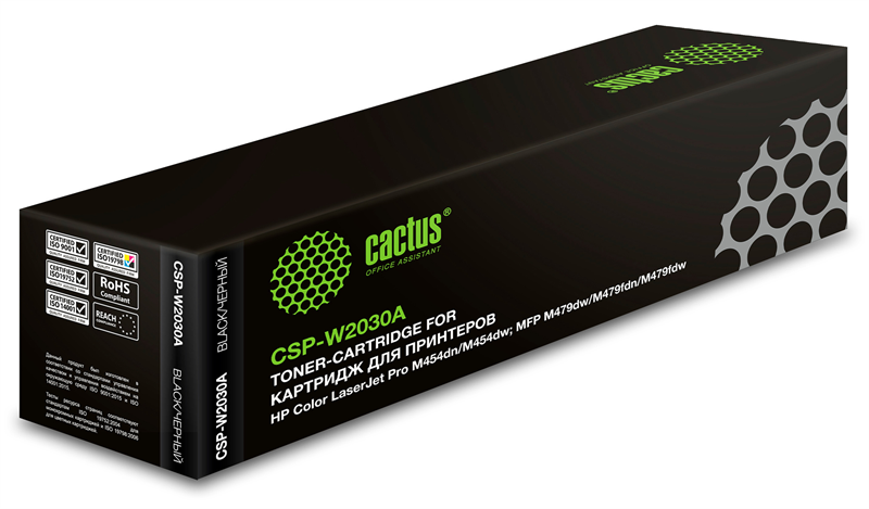 Картридж лазерный Cactus CSP-W2030A черный (2400стр.) для HP LJ M454/MFP M479 Картридж лазерный Cactus CSP-W2030A черный (2400стр.) для HP LJ M454/MFP M479
