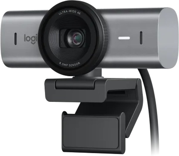 Веб-камера Logitech Webcam Brio MX 4К, 3840x2160, GRAPHITE [960-001559]