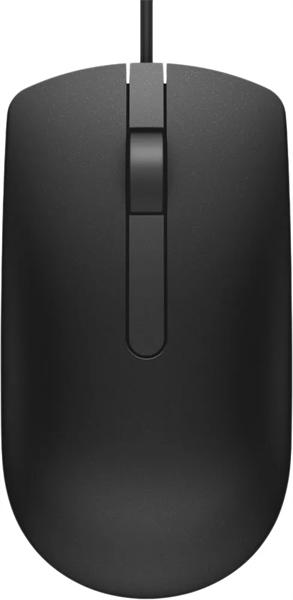 Мышь Dell Mouse MS116 Wired; USB; optical; 1000 dpi; 3 butt; Black