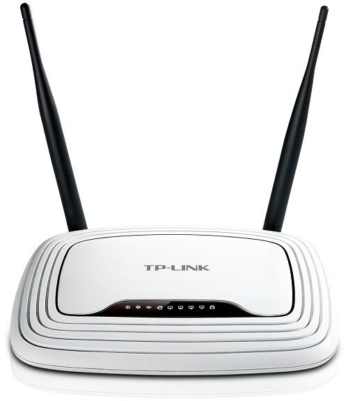  TP-Link TL-WR841N, N300 Wi Fi роутер, до 300 Мбит/с на 2,4 ГГц, 2 антенны, 1 порт WAN 10/100 Мбит/с + 4 порта LAN 10/100 Мбит/с