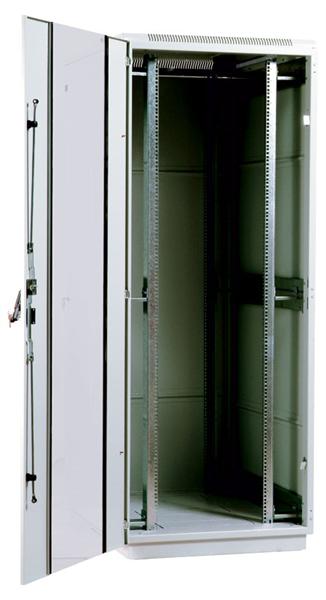  Шкаф телекоммуникационный напольный 42U (800x800) дверь стекло (3 места)