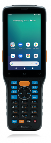 Терминал сбора данных Newland N7 Pro II WWAN, A13 GMS (AER), 4GB/64GB, 4” Gorilla Glass Touch Scr, 38K, 2D Mega Pixel im w/Laser Aimer, BT, GPS, NFC, 4G & WiFi, Cam, USB cab, bat and multiplug adapter Терминал сбора данных Newland N7 Pro II WWAN, A13 GMS (AER), 4GB/64GB, 4” Gorilla Glass Touch Scr, 38K, 2D Mega Pixel im w/Laser Aimer, BT, GPS, NFC, 4G & WiFi, Cam, USB cab, bat and multiplug adapter