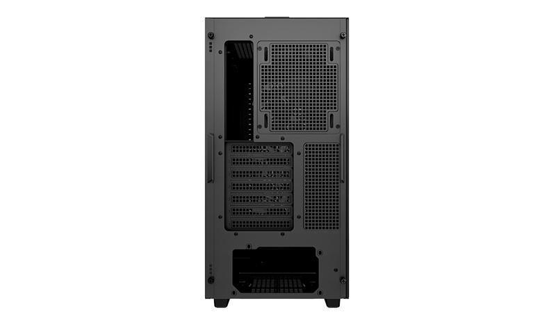 Корпус Deepcool CG560 без БП, боковое окно (закаленное стекло), 3xARGB LED 120мм вентилятора спереди и 1x140мм вентилятор сзади, черный, ATX