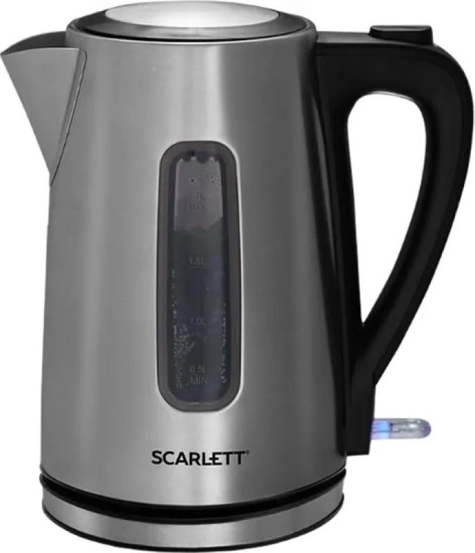 Чайник электрический Scarlett SC-EK21S13 1.7л. 2200Вт серебристый/черный корпус: металл/пластик Чайник электрический Scarlett SC-EK21S13 1.7л. 2200Вт серебристый/черный корпус: металл/пластик