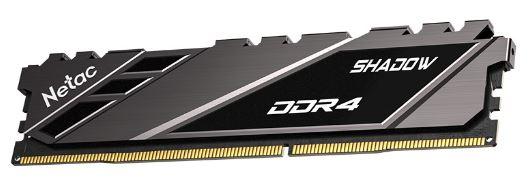 Оперативная память Netac Shadow 16GB DDR4-3200 (PC4-25600) C16 Grey 16-20-20-40 1.35V XMP Memory module