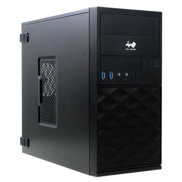 Корпус Mini Tower InWin EFS052 Black ______ U3*2+A(HD) + front fan holder + Screwless mATX (без блока питания)