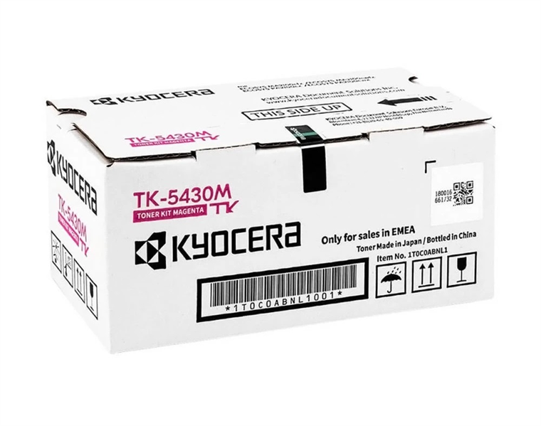 Тонер Kyocera Тонер-картридж TK-5430M для ECOSYS MA2100cfx/MA2100cwfx/PA2100cwx/PA2100cx пурпурный (1250 стр.) Тонер Kyocera Тонер-картридж TK-5430M для ECOSYS MA2100cfx/MA2100cwfx/PA2100cwx/PA2100cx пурпурный (1250 стр.)