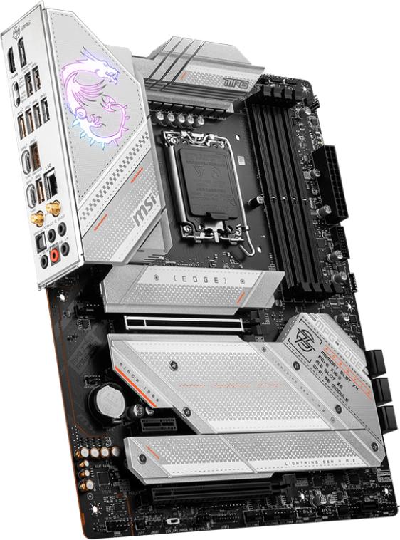 Материнская плата MSI MPG Z790 EDGE WIFI LGA1700,4DDR5,2PCI-Ex16,1PCI-Ex1,5M.2,7SATA3,1USB3.2 Gen2x2