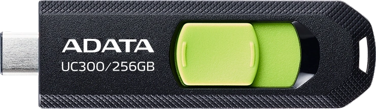 USB накопитель ADATA 256GB USB 3.2 Gen1 ACHO-UC300-256G-RBK/GN USB накопитель ADATA 256GB USB 3.2 Gen1 ACHO-UC300-256G-RBK/GN