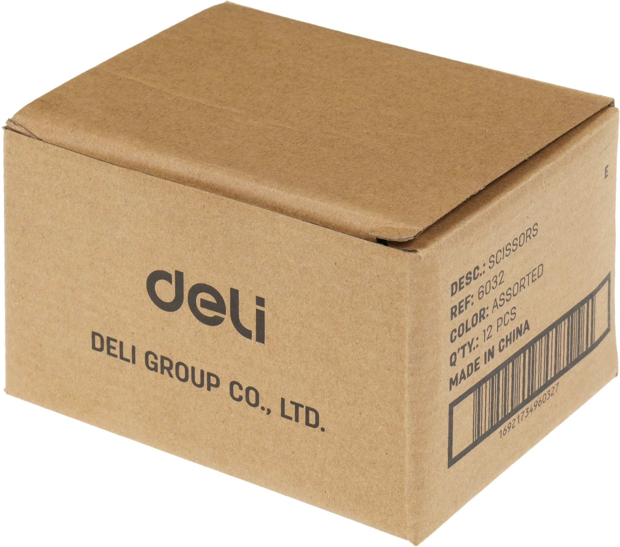 Ножницы Deli E6032 детские 128мм сталь ассорти