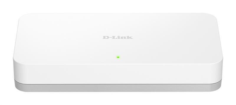 Коммутатор D-Link DGS-1008A/E1A, L2 Unmanaged Switch with 8 10/100/1000Base-T ports.8K Mac address