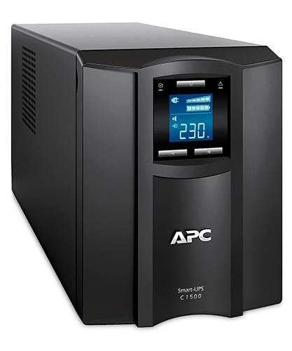 Источник бесперебойного питания APC Smart-UPS C 1500VA/900W, 230V, Line-Interactive, LCD (REP.SC1500I) (существенное повреждение коробки)