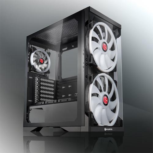 Корпус SILENOS PRO (pre-installed 200x200x25 *2 + 120x120x25*1 ARGB fan; Tempered glass appearance design; ATX; 4mm Tempered Glass; USB3.0*1 + USB2.0*2 +HD AUDIO; Supports up to 62.5"HDD+13.5"HDD)