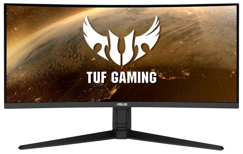 Монитор ASUS 34" VG34VQL1B VA LED изогнутый, 3440x1440, ProGaming, 1ms, 550cd/m2, 178°/178°, 100Mln:1, 165Hz, HDR10, 2*HDMI, 2*DP, USB-hub, MM, HAS, Swivel, Tilt, VESA, Black, 90LM06F0-B01170 3 years