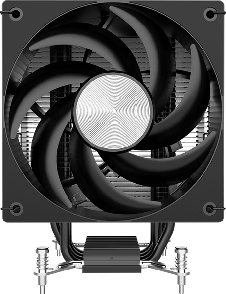 Кулер для процессора Formula V Line ICE BOID 4PSD12, 120mm FAN, 4 HEAT PIPES, 4-PIN PWM, 400-2200 RPM, 34.34DBA, HYDRO BEARING, LGA2066/2011/1700/1851/1200/115x, AM5/AM4/AM3
