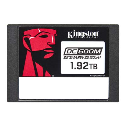 Твердотельный накопитель Kingston Enterprise SSD 1,92TB DC600M 2.5" SATA 3 R560/W530MB/s 3D TLC MTBF 2M 94 000/78 000 IOPS 3504TBW 1 Year Warrаnty Твердотельный накопитель Kingston Enterprise SSD 1,92TB DC600M 2.5" SATA 3 R560/W530MB/s 3D TLC MTBF 2M 94 000/78 000 IOPS 3504TBW 1 Year Warrаnty