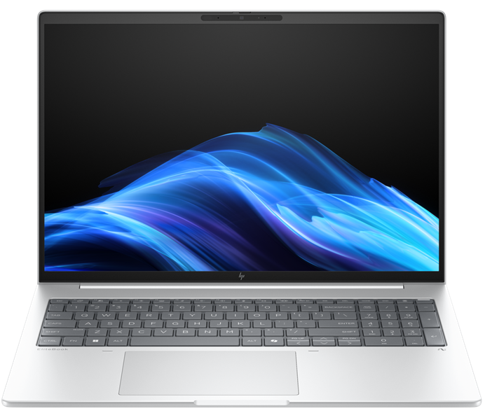 Ноутбук HP EliteBook 8 G1i 16 Intel Core Ultra7-255U,16" WUXGA (1920x1200) IPS 300cd AG,16Gb DDR5-5600MHz(1),512Gb SSD NVMe,Al Case,62Wh,FPS,ENG/RU Kbd Backlit,1.69kg,Silver,1y,Win11Pro