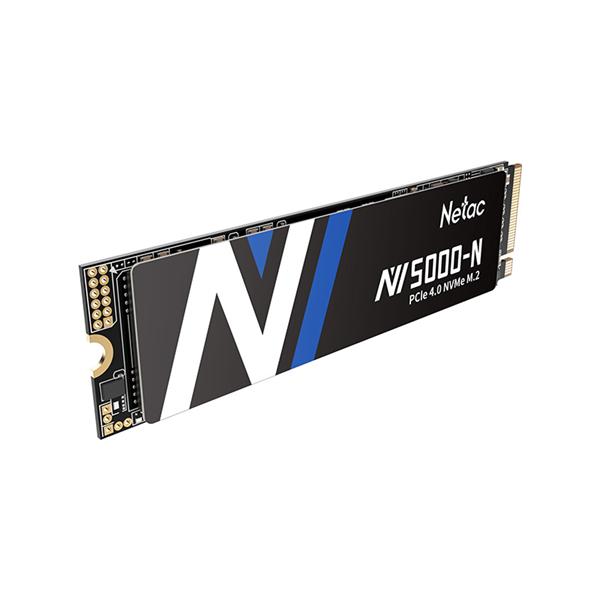 Ssd накопитель Netac SSD NV5000-N 2TB PCIe 4 x4 M.2 2280 NVMe 3D NAND, R/W up to 4800/4400MB/s, TBW 1280TB, without heat sink