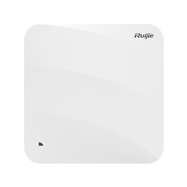 Точка доступа Ruijie Wi-Fi 6(802.11ax) indoor wireless access point, dual-radio, dual-band, up to 4 spatial streams and maximum of 1.775Gbps wireless throughput, 1 10/100/1000M BASE-T uplink port, support PoE and l