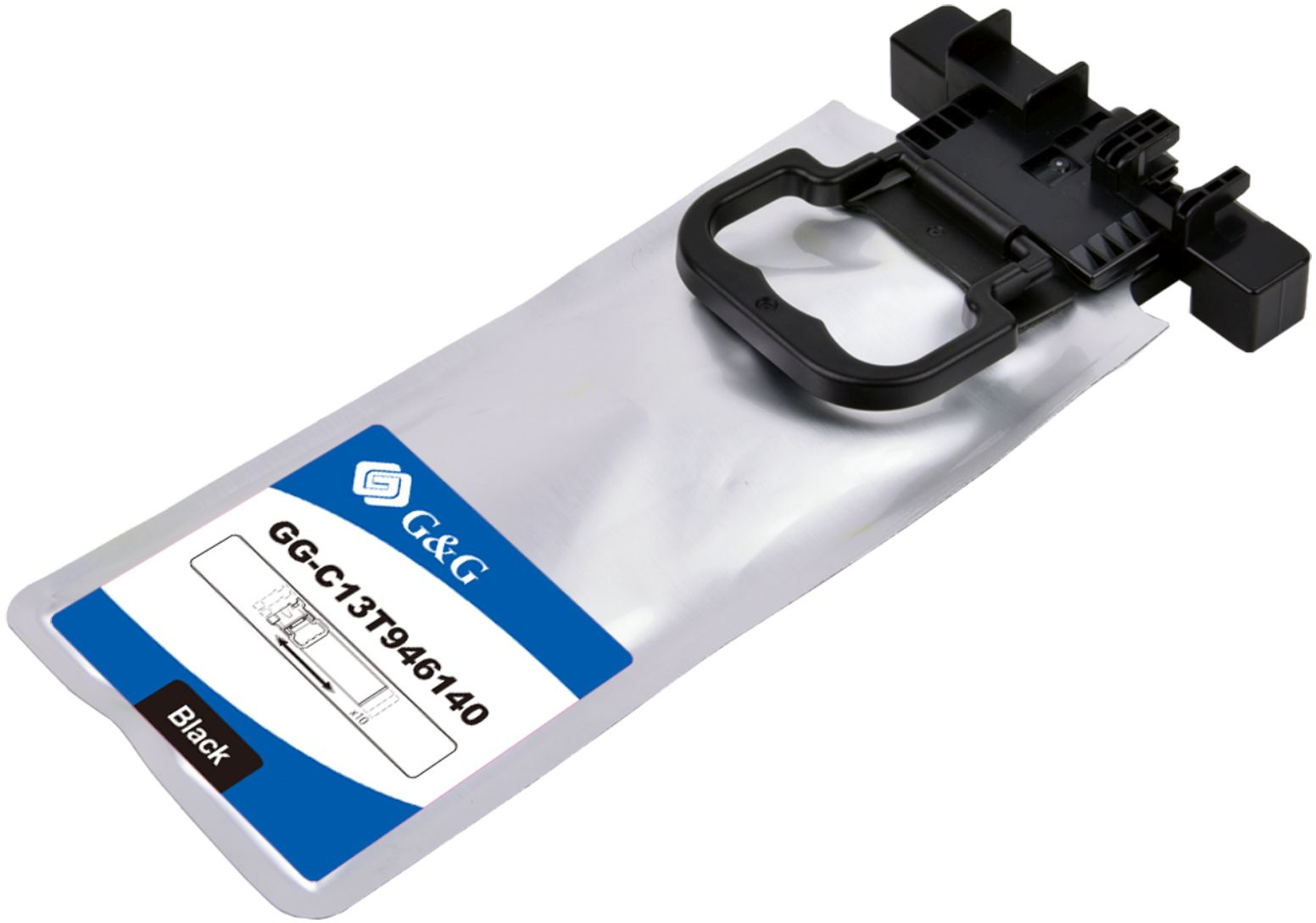 Картридж струйный G&G GG-C13T946140 T9461 черный (180мл) для Epson WorkForce Pro WF-C5290DW/C5790DW Картридж струйный G&G GG-C13T946140 T9461 черный (180мл) для Epson WorkForce Pro WF-C5290DW/C5790DW