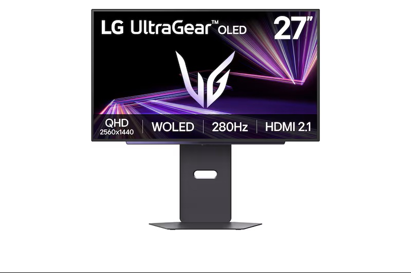 Монитор 26,5 LG 27GX700A-B, OLED, 2560x1440, 0.03cd, 335cd, 280Hz, HDMIx2+DP+USB Hub , HAS Pivot Swivel, black, Ex Монитор 26,5 LG 27GX700A-B, OLED, 2560x1440, 0.03cd, 335cd, 280Hz, HDMIx2+DP+USB Hub , HAS Pivot Swivel, black, Ex