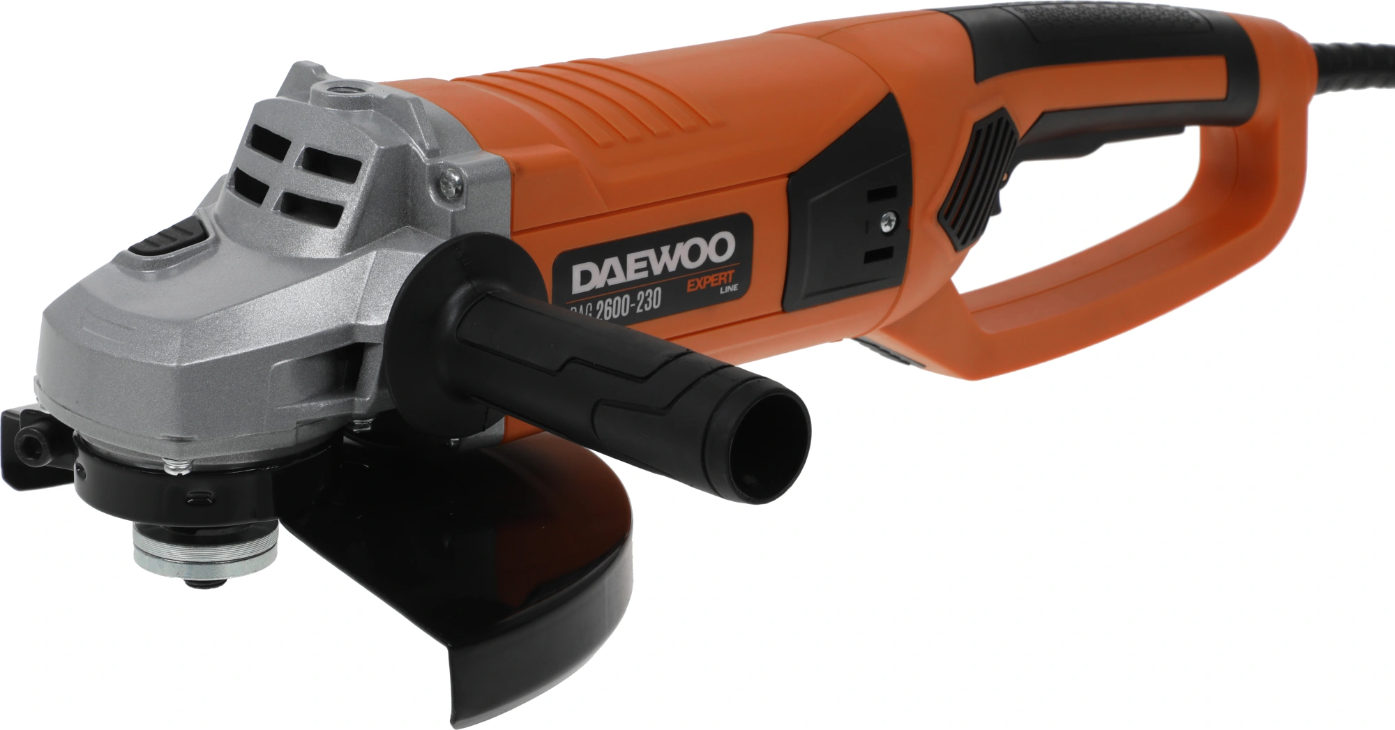 Углошлифовальная машина Daewoo DAG 2600-230 2600Вт 6600об/мин рез.шпин.:M14 d=230мм Углошлифовальная машина Daewoo DAG 2600-230 2600Вт 6600об/мин рез.шпин.:M14 d=230мм
