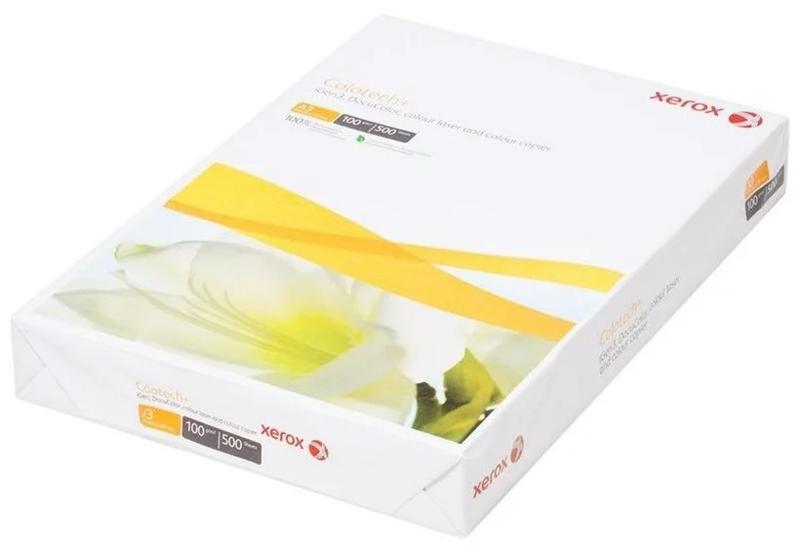  Бумага XEROX Colotech Plus 170CIE, 100г, A3, 500 листов (кратно 4 шт)