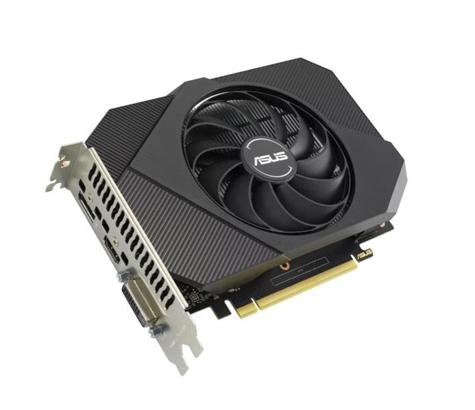 Видеокарта ASUS PH-GTX1630-4G//GTX1630 DVI HDMI DP 4G D6; 90YV0I50-M0NA00